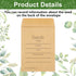 Teling 100 Pcs Let Love Grow Packets Unfilled Kraft Wedding Favors Packets Self Adhesive Rustic Seed Envelopes Small Storage Packets Retro Party F...