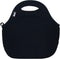 BUILT Gourmet Getaway Soft Neoprene Lunch Tote Bag Lightweight, Insulated and Reusable, One Size, Black...