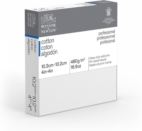Winsor & Newton Professional Cotton Canvas, 4" x 4"...