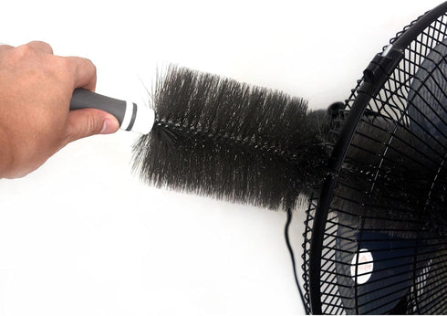 Fan Duster Cleaner Brush (Non-Disassembly Clean), Bendable Cleaning Brush for Tower Fans/Floor Fans/Oscillating Fans/Blind Shutter/Vent/Curtain, M...