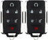 KeylessOption Keyless Entry Remote Control Car Key Fob Replacement for Suburban Tahoe M3N-32337100 (Pack of 2)...