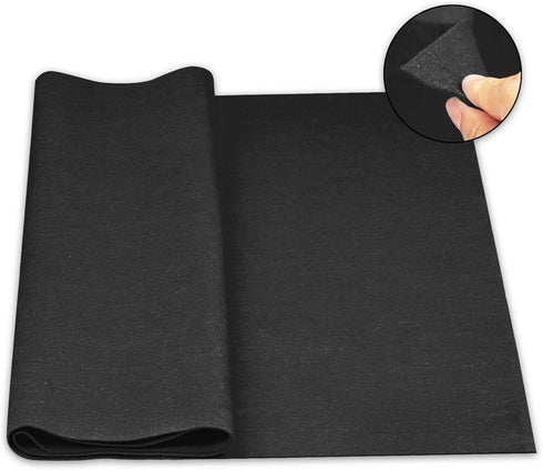 Craft Felt Fabric by The Yard Thickness 1.6mm 36" x 72" Soft and Durable Felt Fabric for Sewing Crafts Blankets DIY Creative Project (Black)...