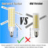 E11 LED Bulb Dimmable, JDE11 120V 100W Halogen Equivalent, 10W 1000 Lumen T3/T4 Mini Candelabra Base, E11 Bulbs for Ceiling Fan, Cabinet Lighting,...