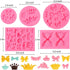 Bow Silicone Fondant Mold Crown Chocolate Candy Mold Cupcake Top Decoration, Pastry, Biscuit Decoration, Chocolate, Jewelry, DIY Craft Items, Birt...