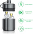 Ear Plug Carrying Case Keychain(2 Pack), Small Waterproof Metal Earplug Case Ear Plug Holder Container Great for Earplugs, Pills Case Pill Box and...