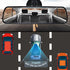 Anti-Glare Rear View Mirror,LECAMEBOR Blue HD Universal Car Interior Rear View Mirror with Adjustable Suction Cup (360° Adjustable Angle)...