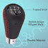 Manual Shifter Knob 5 Speed Leather Gear Shifting Knob Fit Most Manual Transmissions Black...