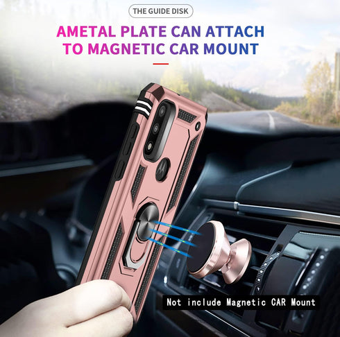 LeYi for Motorola Moto G Play 2023 Phone Case, Moto G Pure/G Power Case 2022 with 2 Pcs Tempered Glass Screen Protector, Military-Grade Protective...