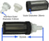 DC 24V 385 Diaphragm Water Pump 5-Piece Power Supply Filter Hose for Experimental Models...