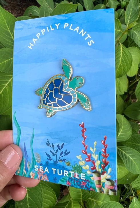 Cute Sea Turtle Heart Lapel Pin, Sea Turtle Gifts, Ocean Beach Turquoise Pin Brooch Accessories for Women, Turtle Brooch Charm Jewelry, Mother's D...