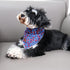 MR. CHUBBYFACE American Flag 4th of July Dog Bandanas Reversible Triangle Bibs Scarf Accessories for Dogs Cats Pets...