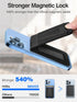 HiWe for Magsafe Wallet Stand, Strong Magnetic Wallet for iPhone 15/14/13/12 Series, for iPhone Magsafe Wallet with 3 Card Slots, Open ID Window, ...