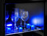 12 Pack Blue Tea Light Candles Battery Operated, Flameless Flickering Blue Votive Tealights for Halloween Wedding Party Christmas Decorations...