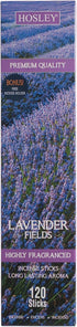 Hosley® Elevate Your Senses with a 120-Pack of Lavender Fragrance Incense Sticks - Premium Aromatherapy for Relaxation and Meditation Long-Lasting...