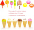 PowerTRC 22 Pcs Sweet Treats Ice Cream and Desserts Tower Playset | Perfect for Kids' Playtime Adventures with Popsicles and Ice Cream Delights!...
