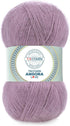 Angora Love (2- Skeins Pack) 20% Wool%80 Acrylic Thread Crochet Lace Weight #1 Fingering and Socks Yarn (2 x 3.52 oz) / (2 x 601 Yds) (108312 - Pu...