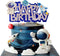 JeVenis Space Birthday Cake Topper - Cupcake & Rocket Decoration - Astronaut Cake Decoration...
