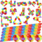 24 Pack Mini Fidget Snake Cube Puzzle Toys - Party Favors & Goodie Bag Fillers for Kids & Teens - Rainbow Colors - Bulk Birthday & Back to School ...