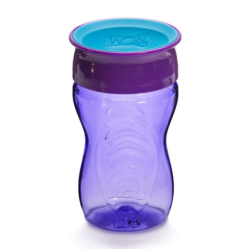 Wow Cup for Kids 360 Drinking Cup,10 oz. /296 ml (Purple)...