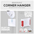Corner Wall Mount for YI Home (3 Pack) Security Camera - Adhesive Holder, No Hassle Bracket, Strong 3M VHB Tape, No Screws, No Mess Install (White...