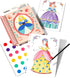 MiDeer Fashion Design Sketchbook with Watercolor Painting, Princess Dress-up Activity Book with Stencils and Stickers, Fashion Designer Kits for K...