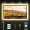 Bluetooth RGBWW LED Lights for 32 Inch TV with App Control, RGB+Tunable White 3000K-6500K TV LED Backlight with RF Remote, Music Sync Indoor USB L...