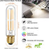 6 Pcs E26 T10 LED Tubular Light Bulbs, Daylight White Edison Bulb 4000K 6W Dimmable T10 Led Bulb for Pendant Lights, Lamps, Outdoor Long Light Bul...