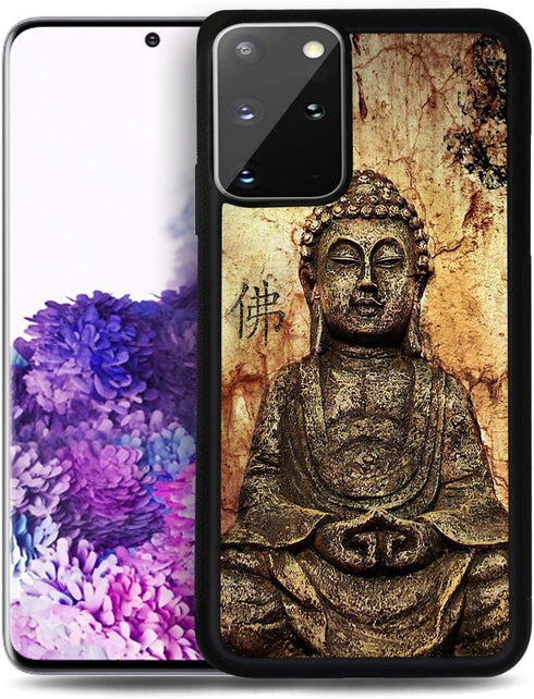 for Samsung S20+, Galaxy S20 Plus, Durable Protective Soft Back Case Phone Cover, HOT12125 Buddha...