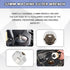 32mm Socket Oil Filter Wrench, 6-Point 3/8" Drive Oil Filter Removal Tool, Low Profile Drive Socket Fuel Filter Wrench for GM, Audi, BMW, Ford, Vo...