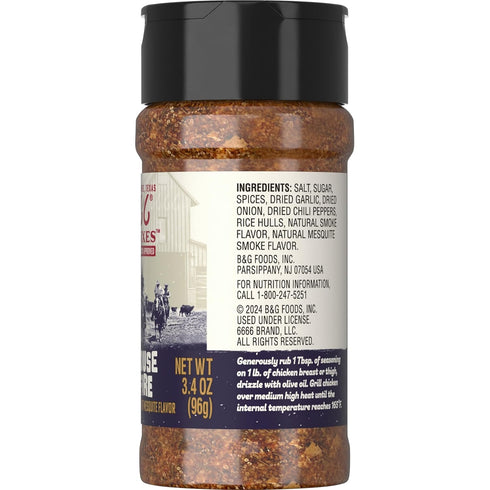 6666 Four Sixes Bunkhouse Campfire Seasoning, 3.4 Ounce...
