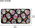 Anti Fatigue Kitchen Floor Mat, 39 x 20 In Sugar Skull Non Slip Absorbent Comfort Modern Standing Mat Soft Kitchen Runner Rug for Hallway Entryway...
