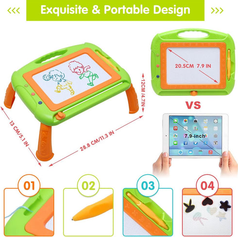 Toddler Girl Boy Toys,Magnetic Drawing Board Toddler Toys for 1-2 Year Old Girls Boys,Doodle Board Kids Toys for 1 2 3 Year Old Boy,Class Must Hav...