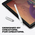 FUSE Apple Pencil Grip - Compatible with Apple Pencil Pro and Gen 2 Stylus for Procreate Drawing, Writing - Designed for Magnetic Charging and Dou...
