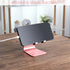 Rose Gold Foldable Aluminum Alloy Cell Phone Holder,Tabletop Metal Phone Stand with Adjustable Angle by Swivel Axis,Smartphone Cradle...