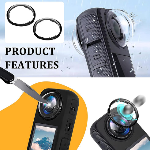Dual Lens Guards for Insta360 One X4 Accessories...