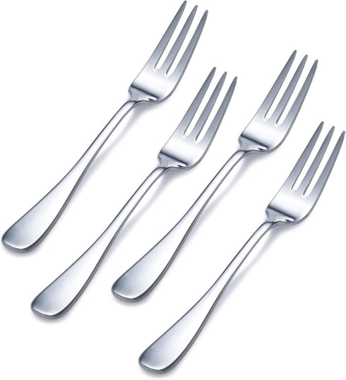 Towle Living Basic Stainless Steel Cocktail Fork, Set of 4...