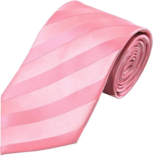 Jacob Alexander Men's Slim Stripe Tonal 2.5 inch Wide Neck Tie...