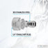 Veloci Prima 1/4" Stainless Steel Female NPT Quick Coupler Plug for Pressure Washers, Spray Wands, and Washing Attachments, Quick Disconnect Fitti...