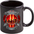 Erazor Bits Coffee Cup with Red Tribute High Honor Logo - Stoneware Mug (Single) Firefighter Gifts...