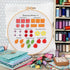 ROPCIA 4 Set Embroidery kit for Beginners with Embroidery Patterns, Needlepoint Kits for Beginners, Beginner Embroidery kit for Adults, Ideal Hand...