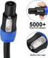 EBXYA 6 Feet Speakon Speaker Cable 12 AWG - Speakon to Speakon Audio Cables Neutrik NL4FX (NL4FC) Wire 6 Ft - 2 Conductor....