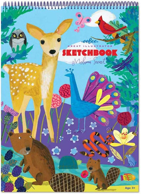 eeBoo: Drawing Notebook, Encourages and Teaches Children Imagination and Creativity, Perfect Sketchbook for Budding Young Artists, For Ages 3 and ...