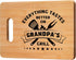 Gifts for Grandpa, Best Grandpa Birthday Gifts - Personalized Bamboo Cutting Board Gift for Grandpa Grandfather Papa, Cool Fathers Day, Christmas ...