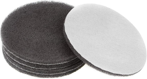 uxcell 5 Inch 1500 Grit Drill Power Brush Tile Scrubber Scouring Pads Cleaning Tool 5pcs...
