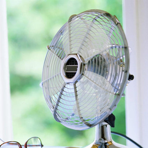 VOSAREA Standing Fan Universal Fan Blades Household Fan Blades Replacement Table Fan Blades with Nut Cover (Black) Plastic Fan Blade 3 Leaves...