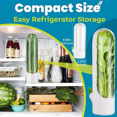 Herb Saver for Refrigerator, Fresh Herb Keeper, Herb Saver Pod Containers, Herb Fresh Keeper for Refrigerator,Herb Storage for Cilantro,Parsley, A...