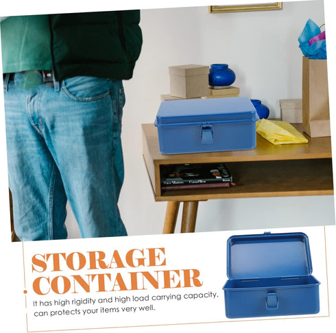 UPKOCH Box Portable Tool Case Storage Bins Mechanics Tools Organizer Tools Container Tool Storage Container Essential Tool Container Tool Organize...