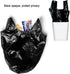 Small Trash Bags, Strong Black Garbage Bags, Unscented Thicken Bin Liner Suitable for Bedroom Home Kitchen 6 Gallon 120 Count...
