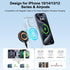 Magnetic Wireless Charger Pad 15W iPhone Magsafe Charger Fast Charging Mat with 20W USB C Charger for iPhone 15 14 13 12 Pro Max Plus SE,Galaxy S2...