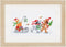 Vervaco Cross Stitch Embroidery Kits, Wall Decoration, Pre-Printed Embroidery Set, Christmas Design Embroidery Picture, 100% Cotton, Embroidery te...